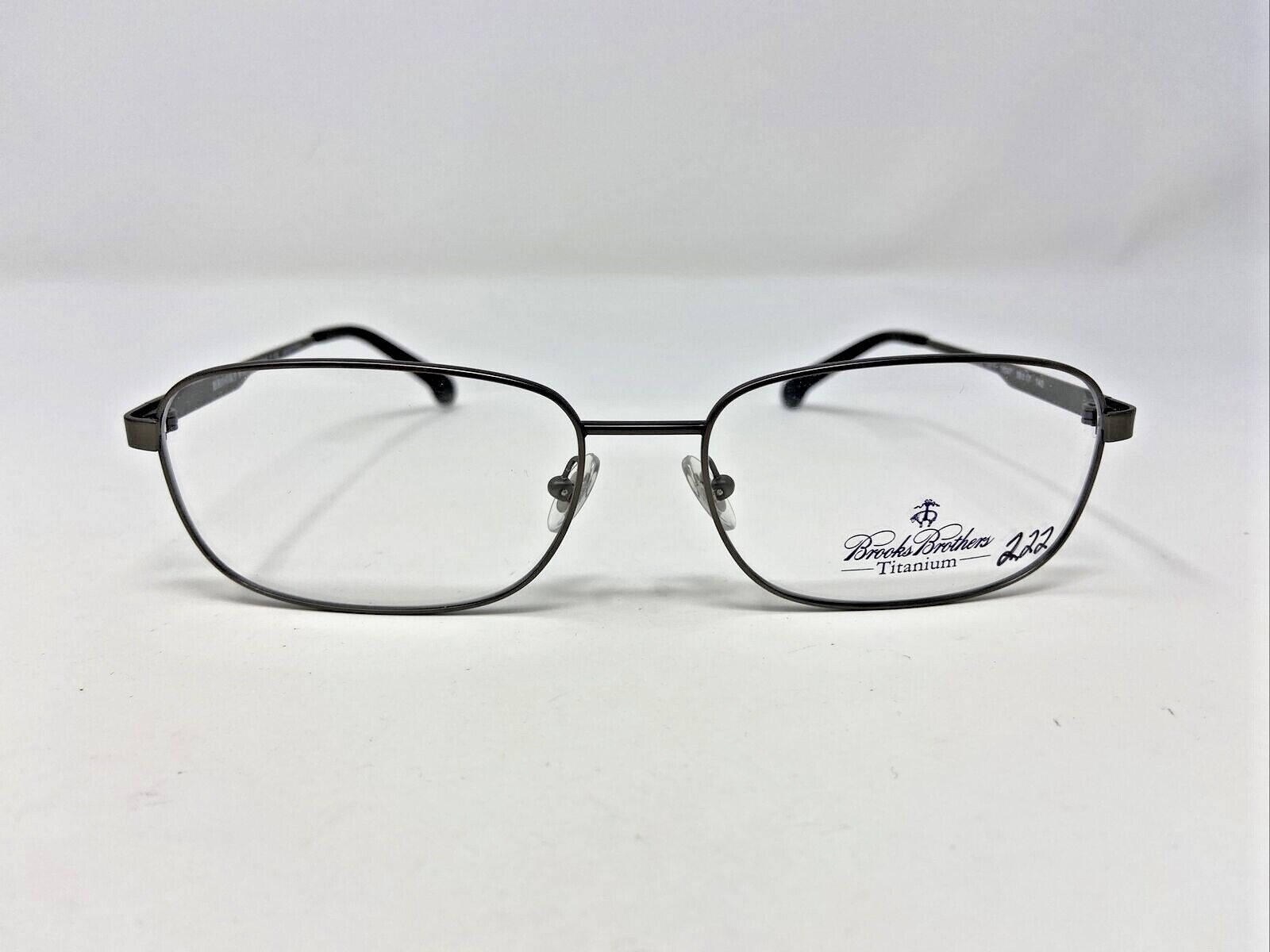 Brooks Brothers Titanium Eyeglasses Background