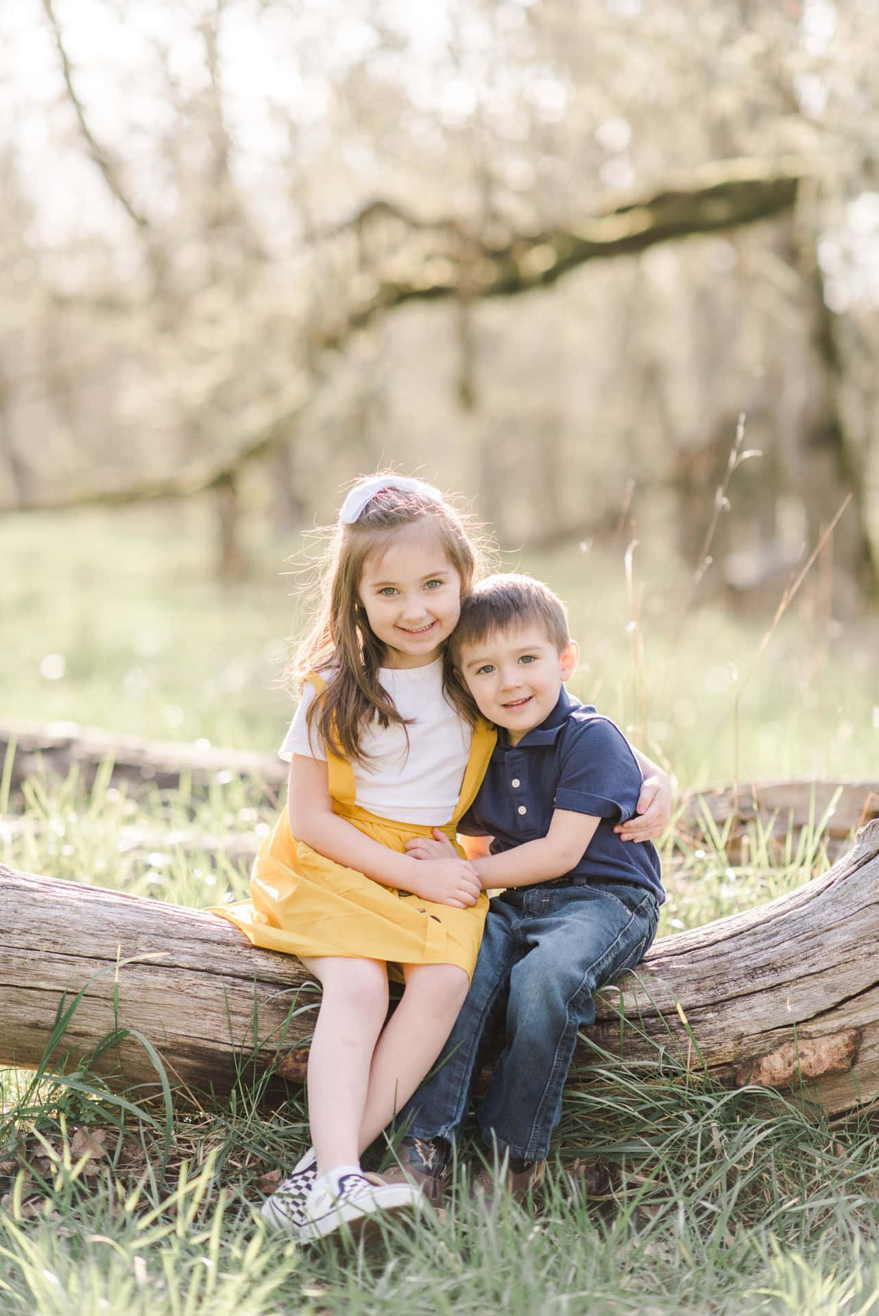 1 Year Photos with Sisters · Crabapple Photography