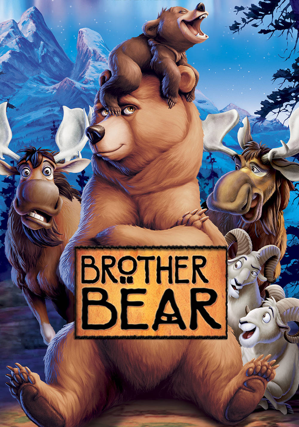 Brother Bear Movie Poster Background