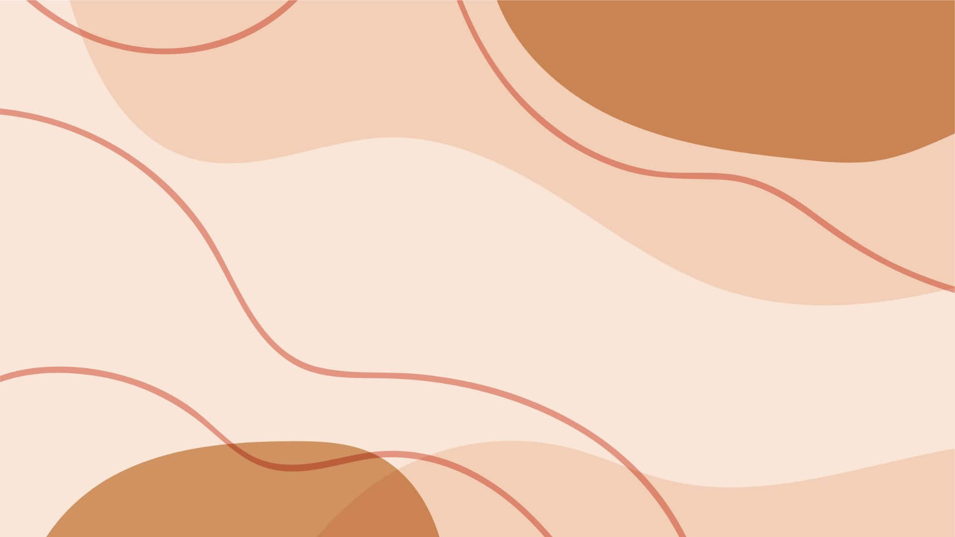 Stunning Brown Abstract Swirls Wallpaper