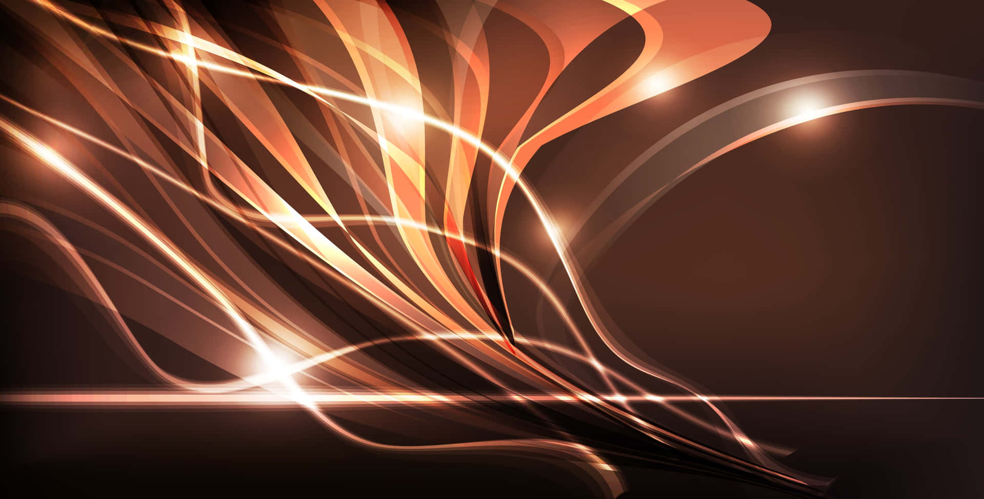 Elegant Brown Abstract Background Wallpaper