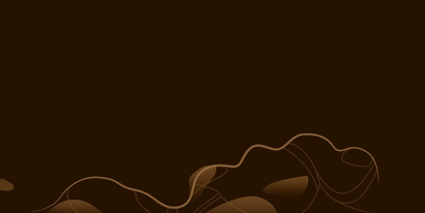 Brown Abstract Waves Desktop Background Wallpaper