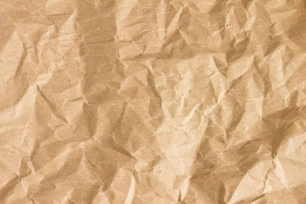 Brown Aesthetic Crumpled Paper Laptop Wallpaper