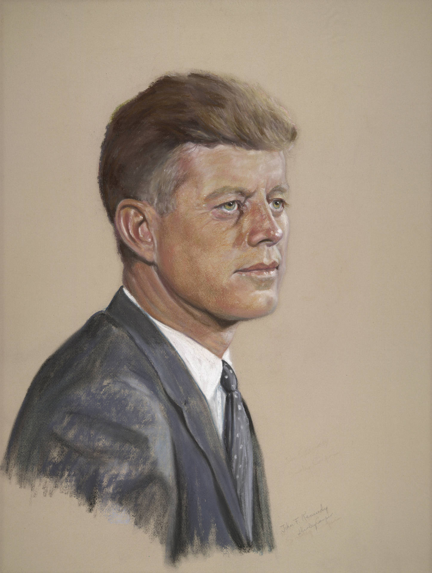Brown And Gray John F. Kennedy