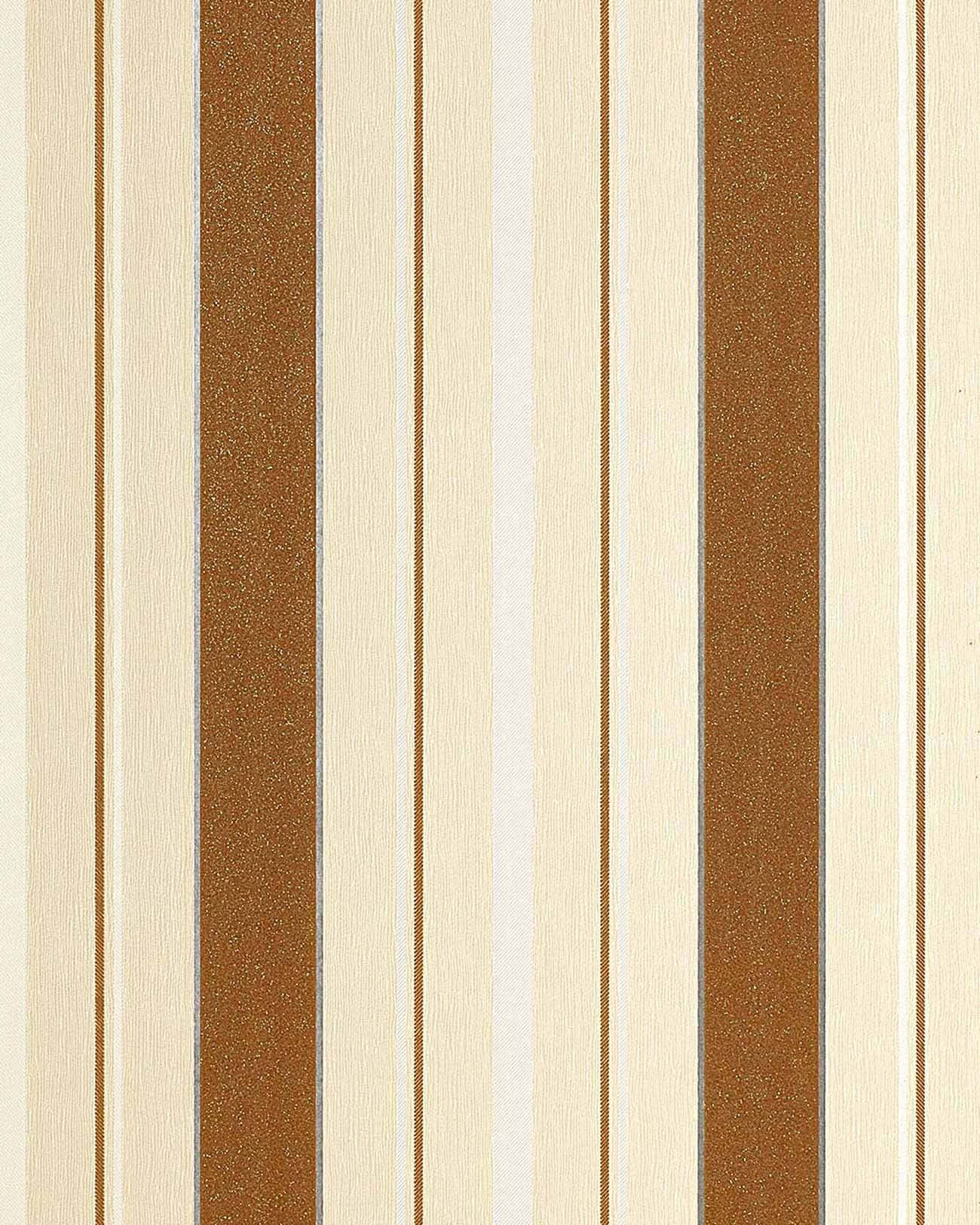 Smooth contrast of Brown and White Wallpaper