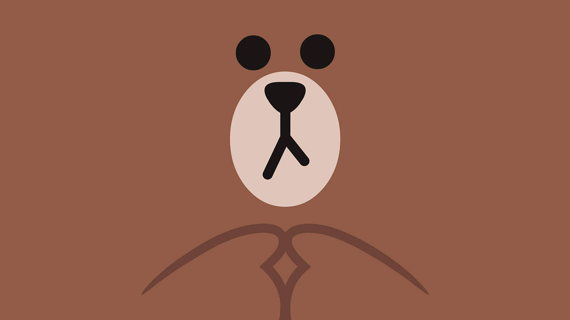 Brown Bear Character Background