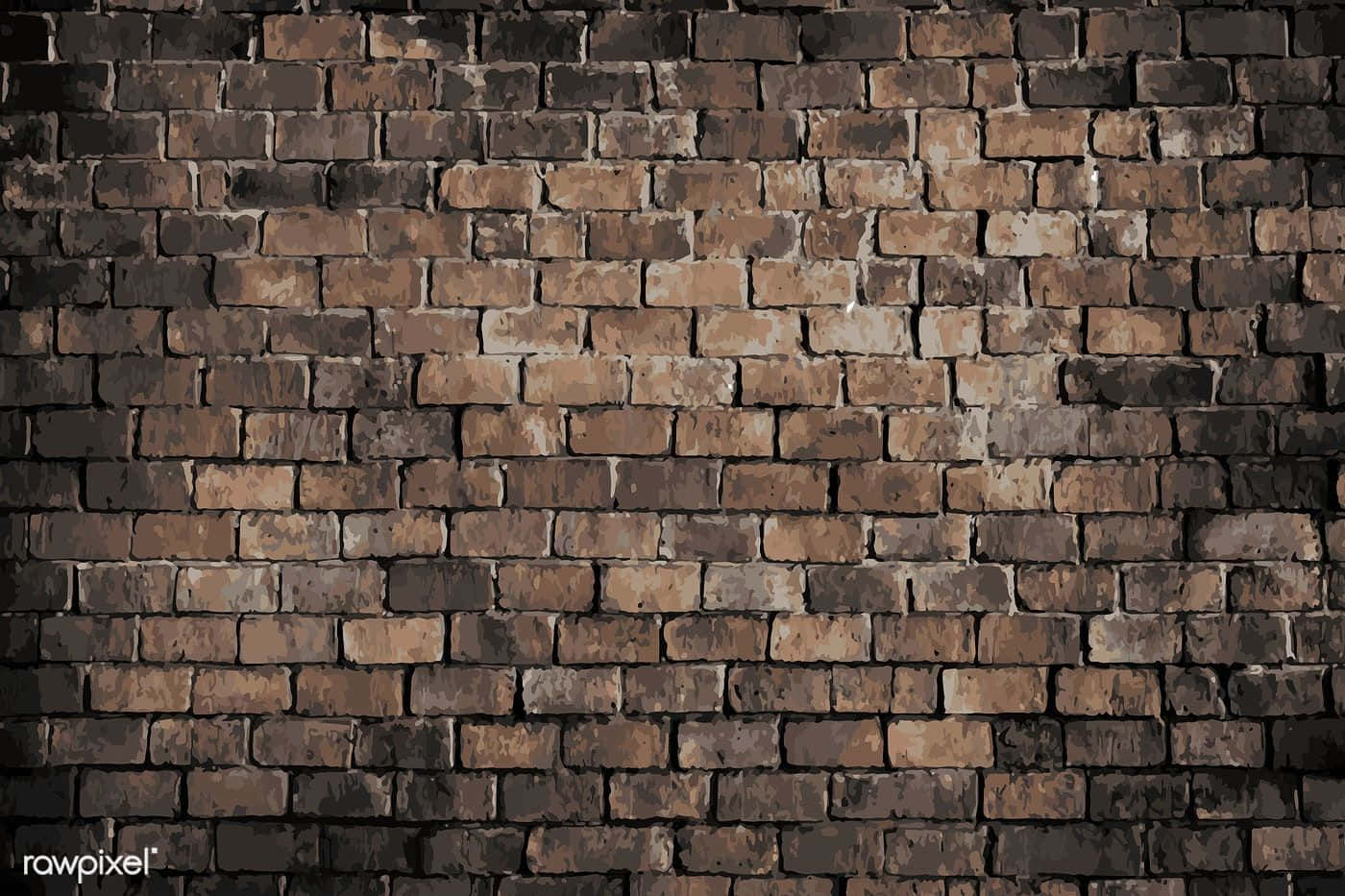 The Enduring Charm of Old Brown Brick Walls Wallpaper
