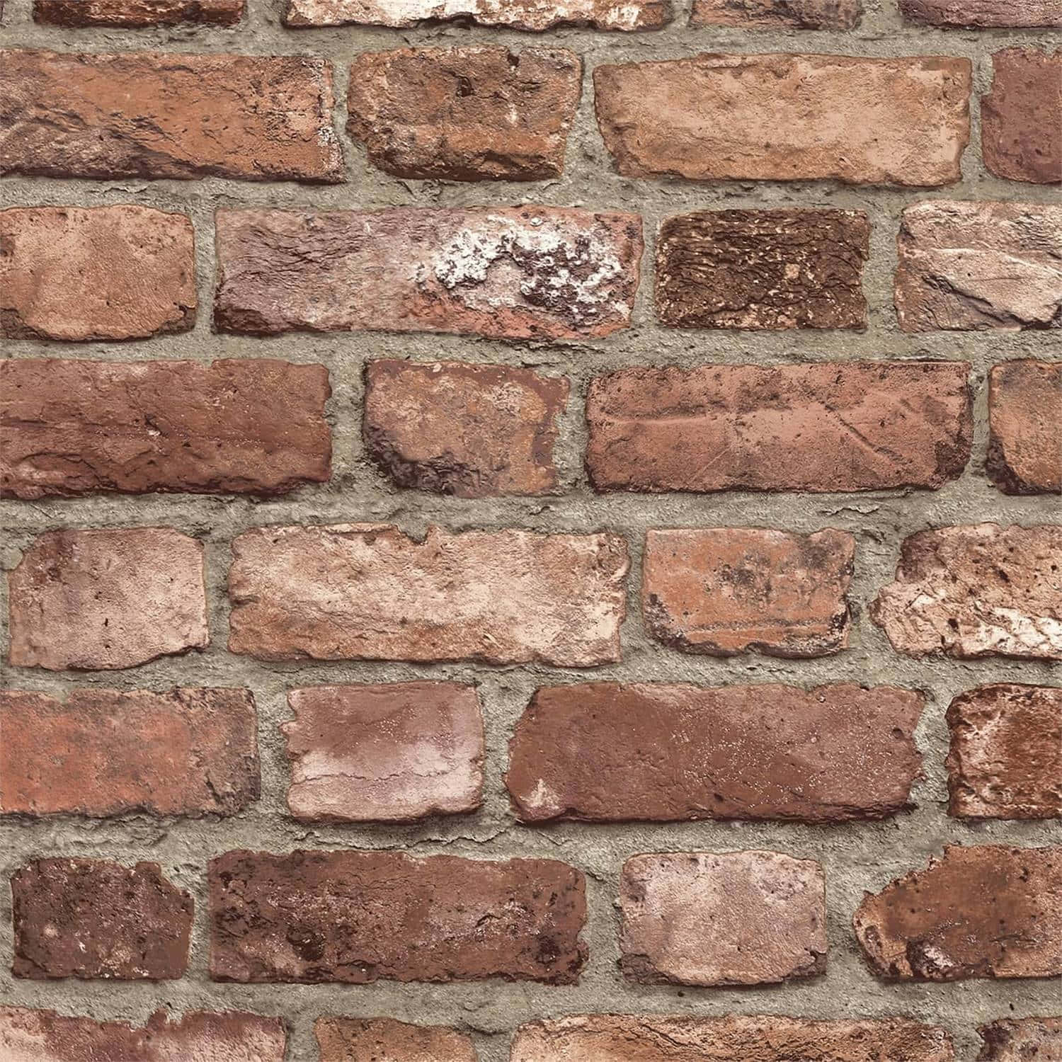 Beautiful brown brick wall texture Wallpaper