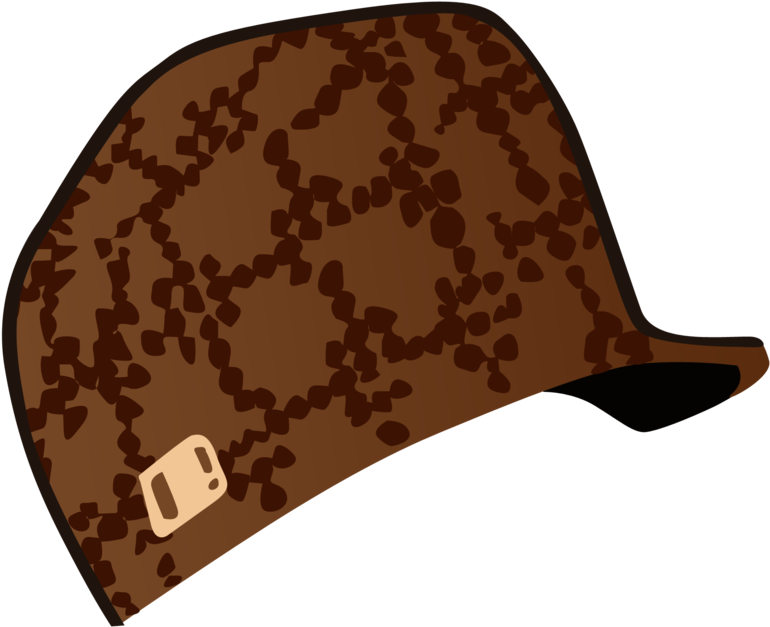 Brown Camouflage Cap Vector PNG