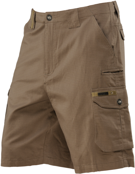 Brown Cargo Shorts Isolated PNG