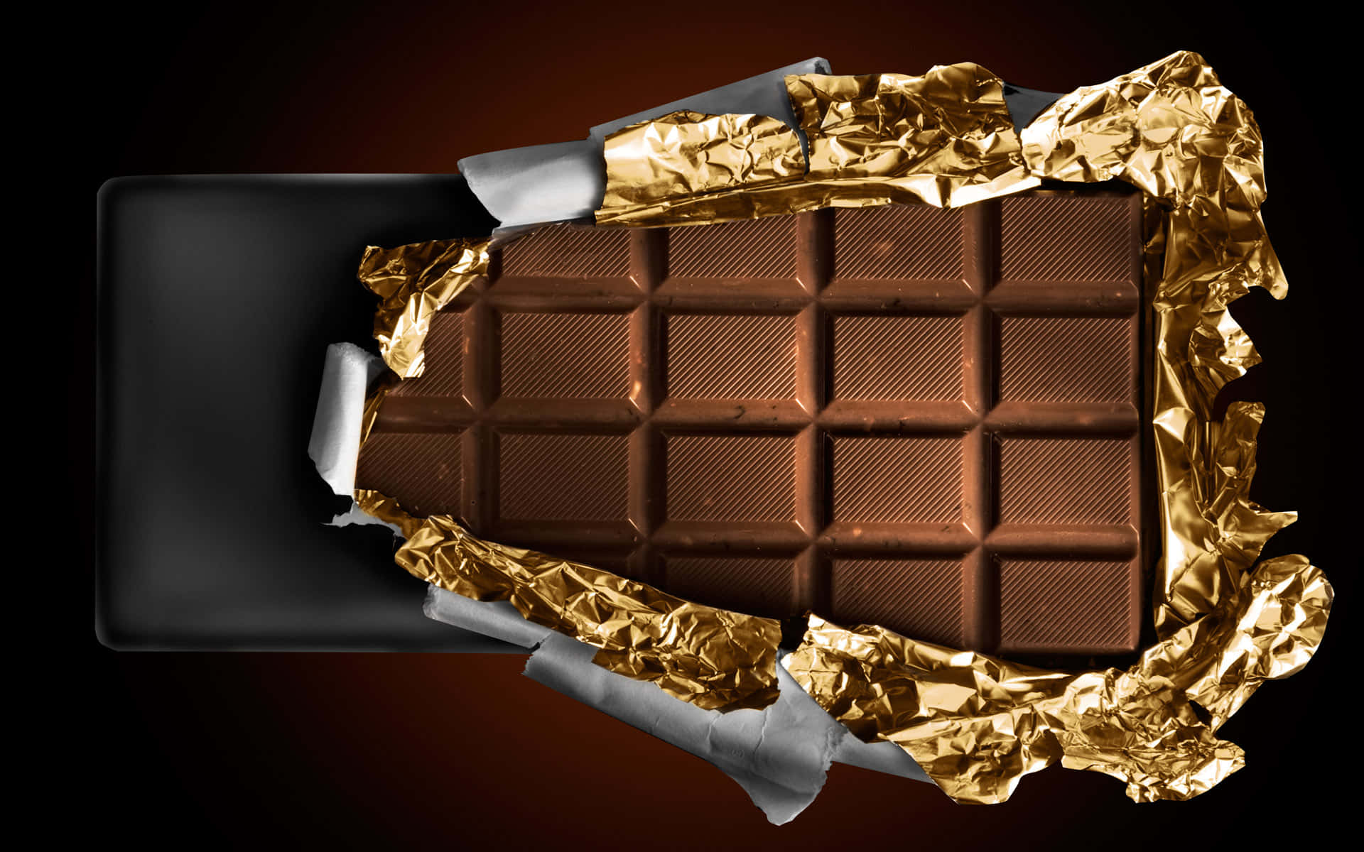 Decadent Brown Chocolate Bars Wallpaper