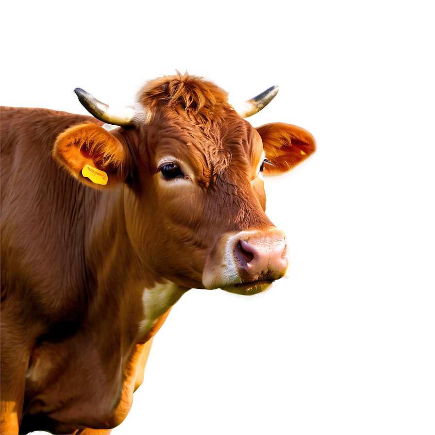 Brown Cow Face Png 5 PNG