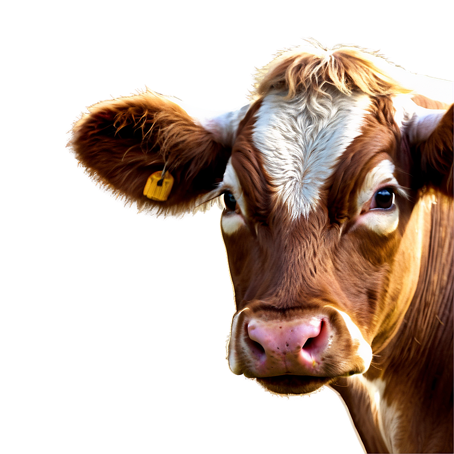 Brown Cow Face Png Xls PNG