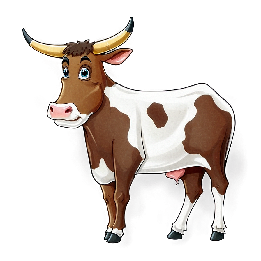 Download Brown Cow Png Trg54 | Wallpapers.com