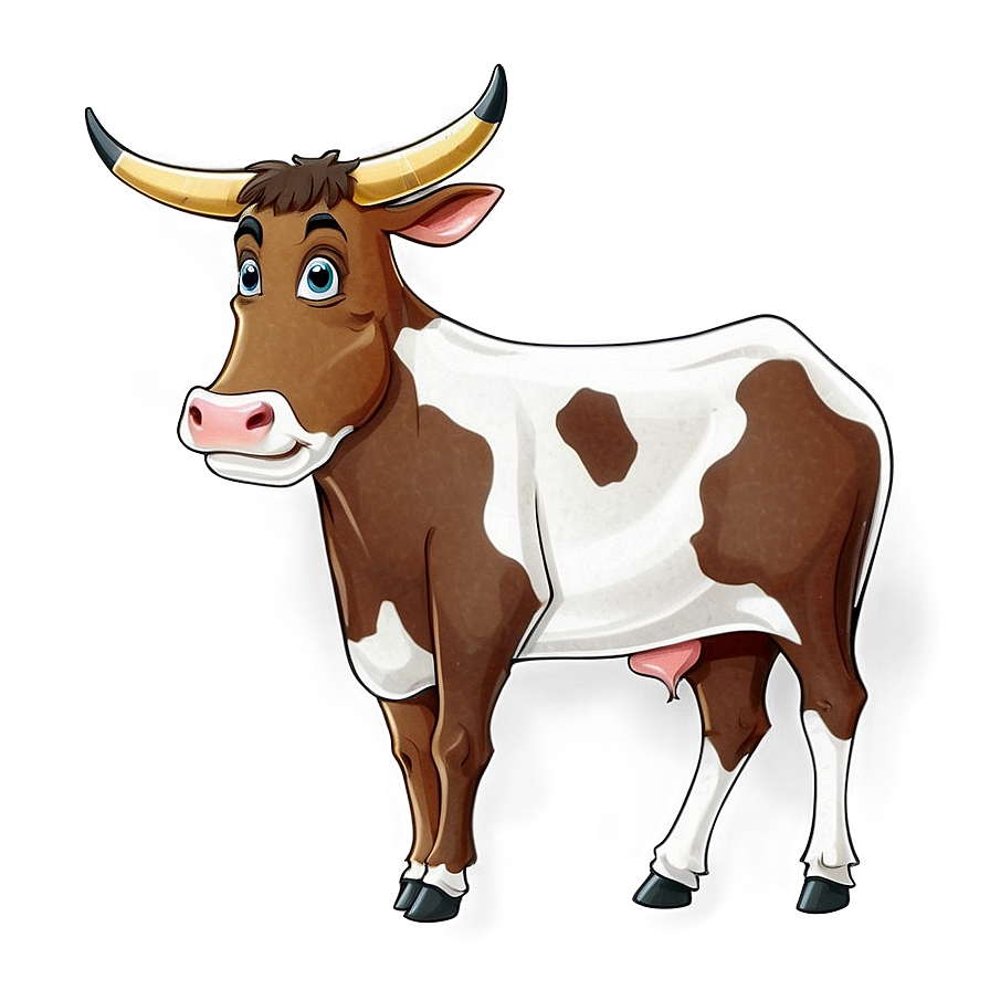 Brown Cow Png Trg54 PNG