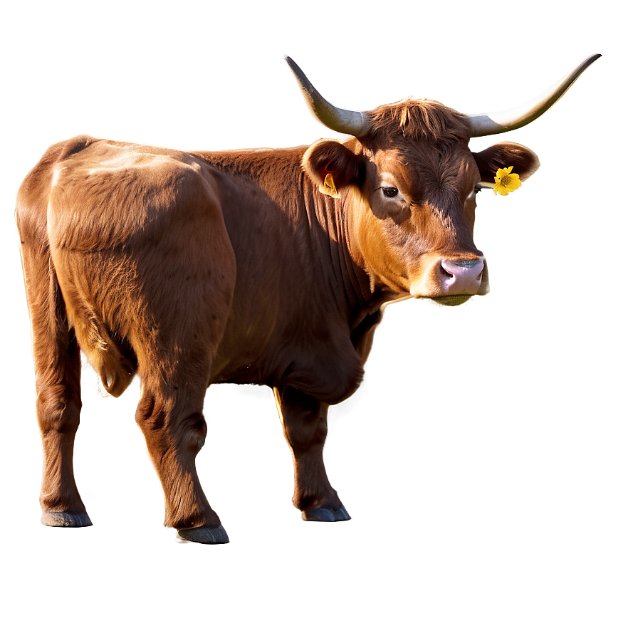 Download Brown Cow Png Tsr | Wallpapers.com