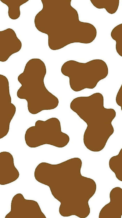 100+] Brown Cow Print Wallpapers