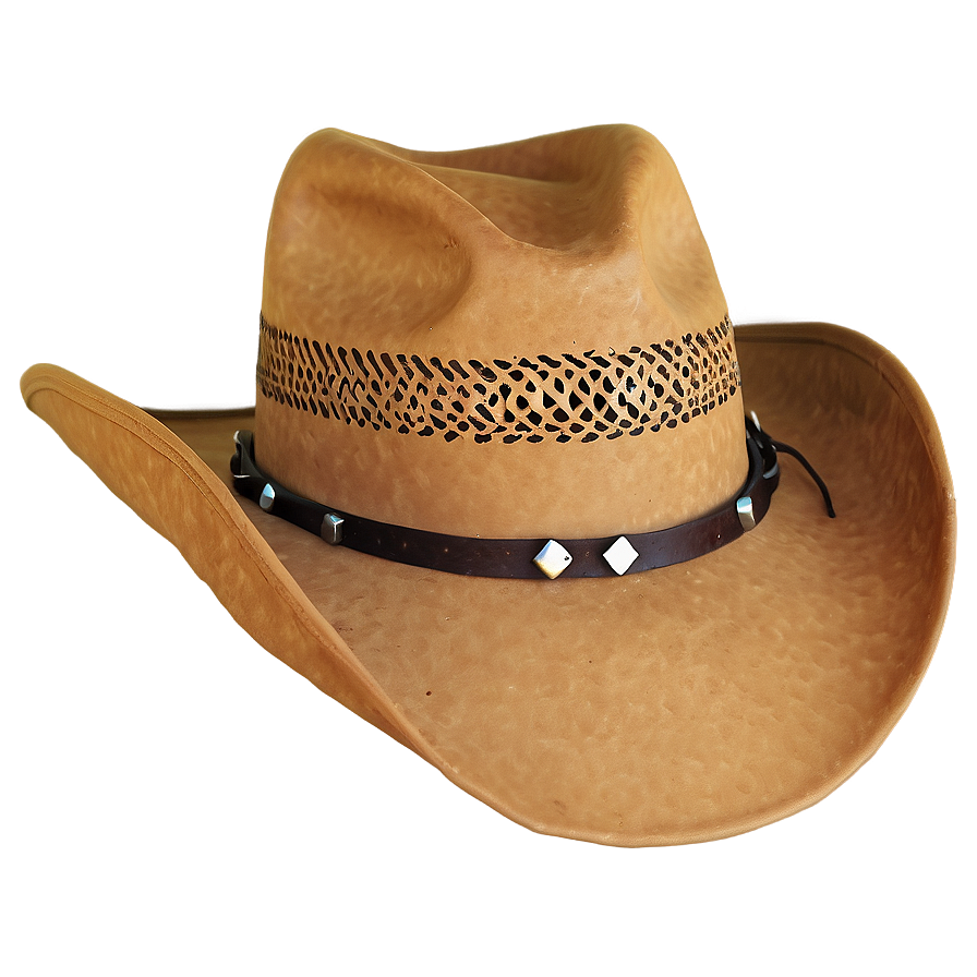 Brown Cowgirl Hat Png 06132024 PNG