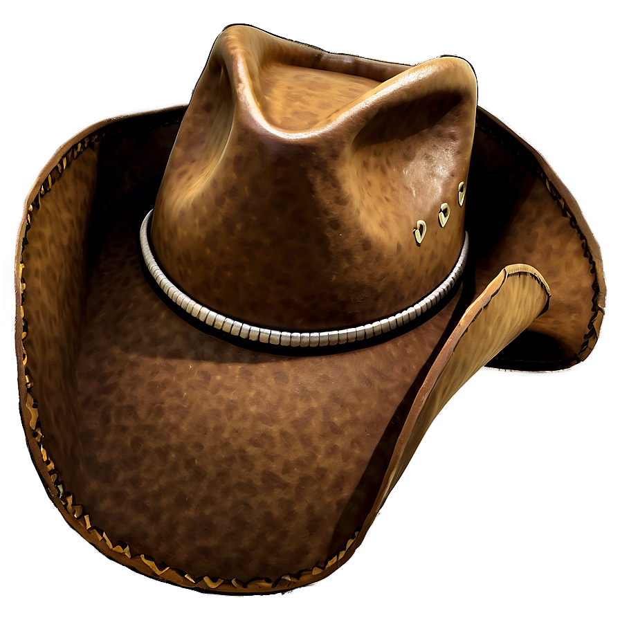 Brown Cowgirl Hat Png 06132024 PNG