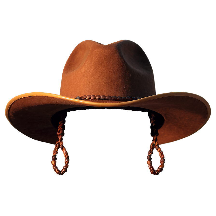 Brown Cowgirl Hat Png 3 PNG