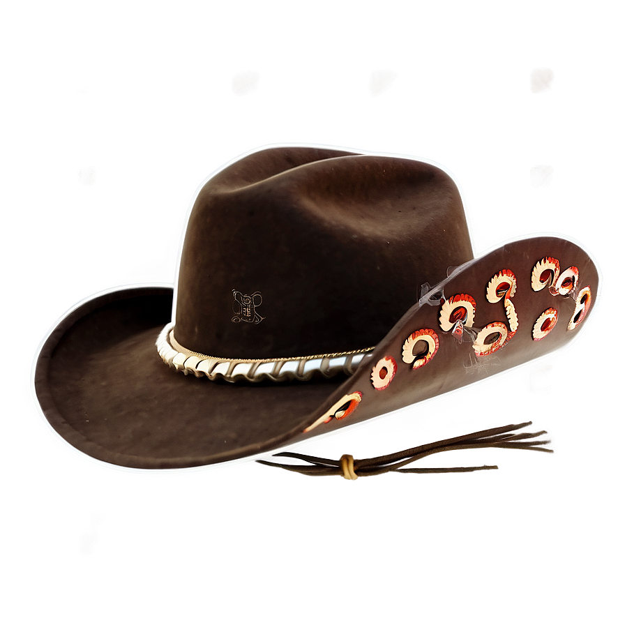 Brown Cowgirl Hat Png Xjb95 PNG