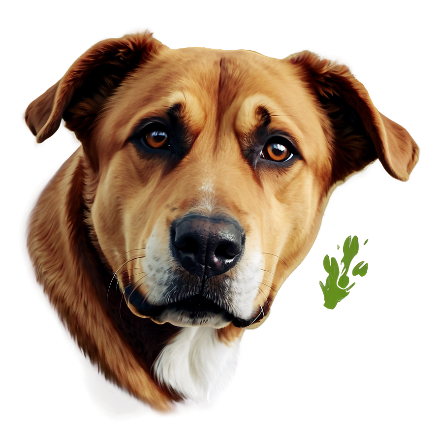 Brown Dog Face Artwork Png Uig PNG