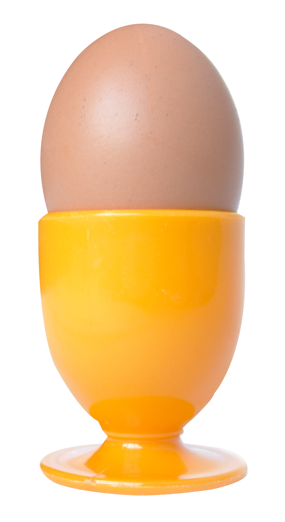 Brown Eggin Orange Egg Cup PNG