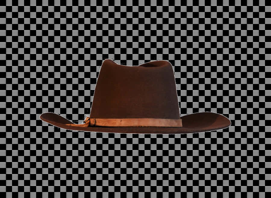 Brown Fedora Hat Transparent Background PNG