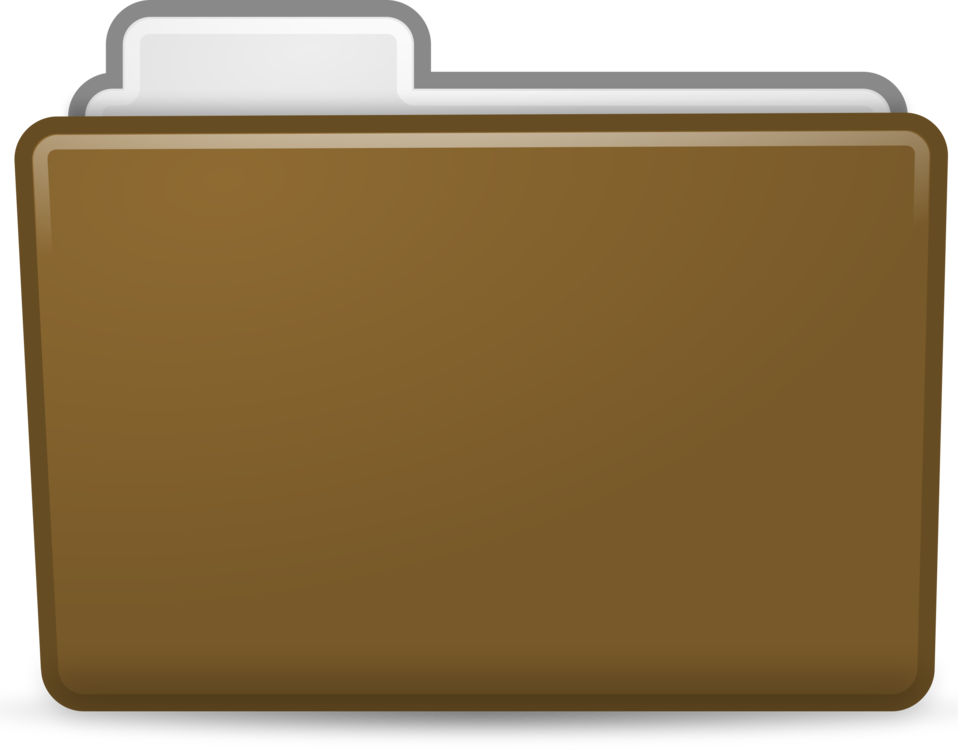 Brown Folder Icon PNG