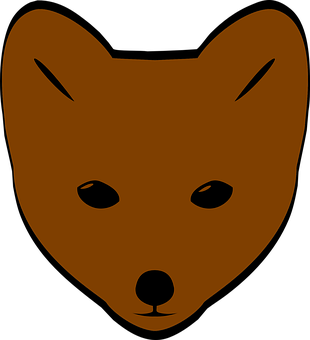 Brown Fox Icon PNG