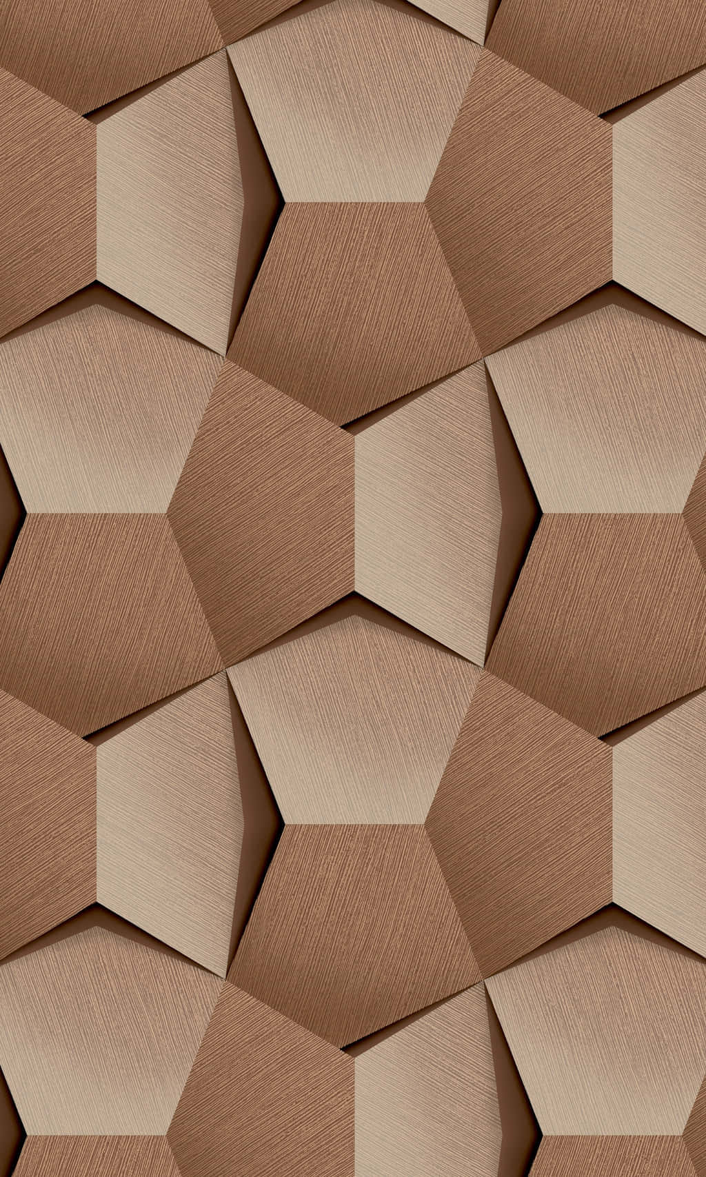 Brown Geometric 1024 X 1707 Wallpaper Wallpaper
