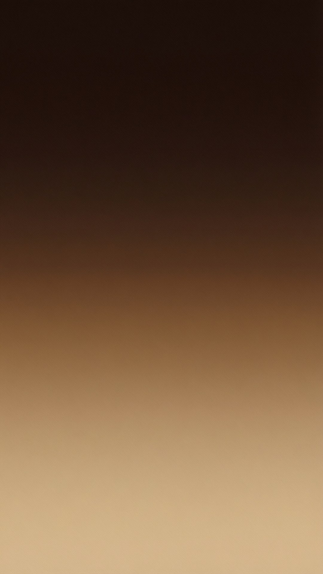 Minimalistisk brun æstetisk tapet med en jævn gradient fra mørkebrun til beige.