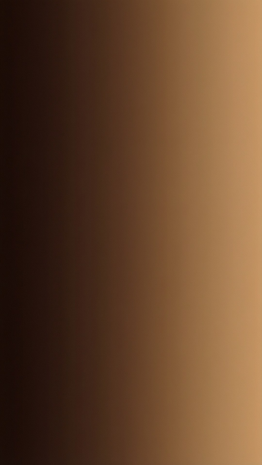 A smooth brown gradient wallpaper from dark to light, perfect for quotes or minimalist look.