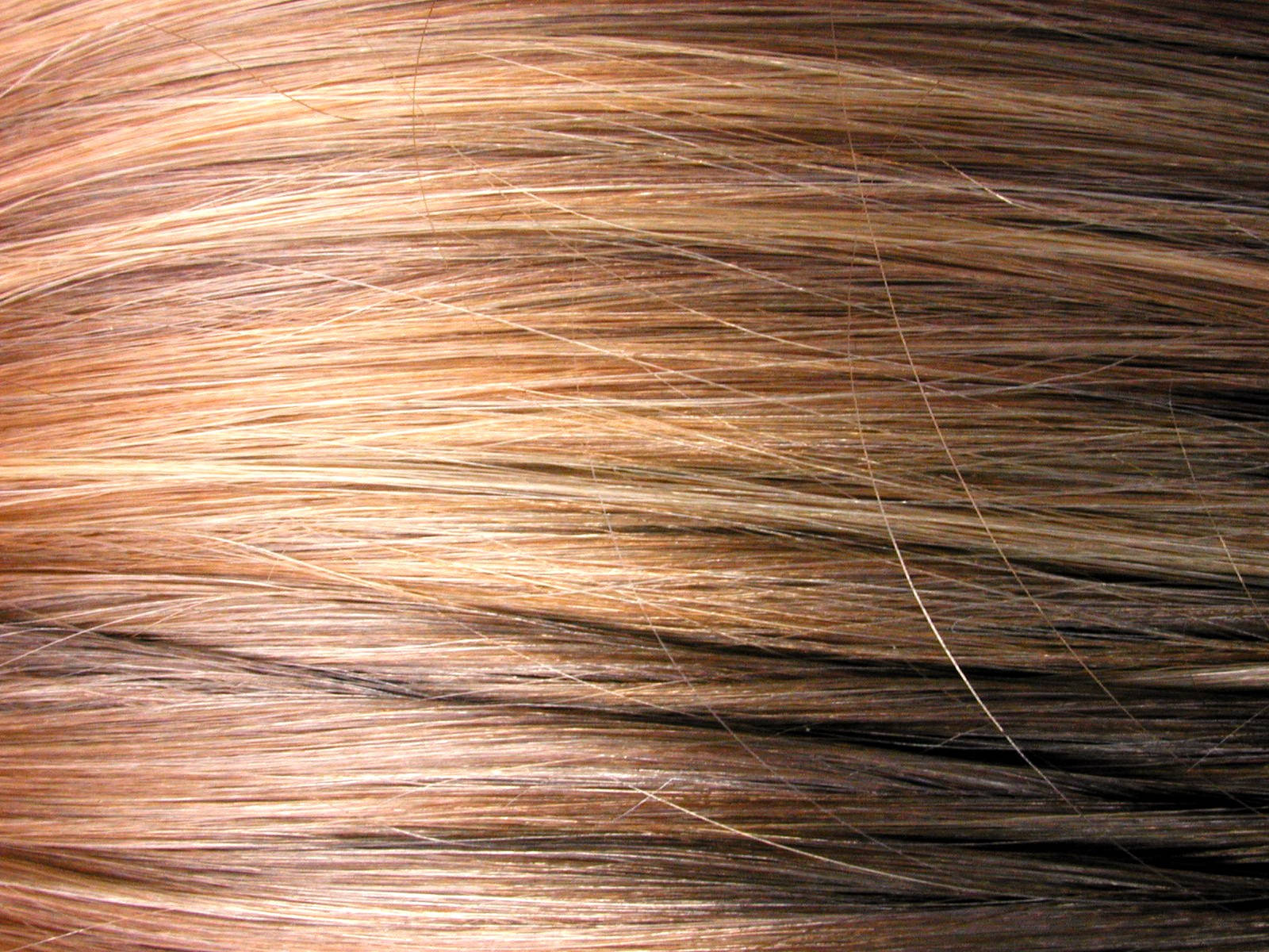 Brown Hair Strands Background