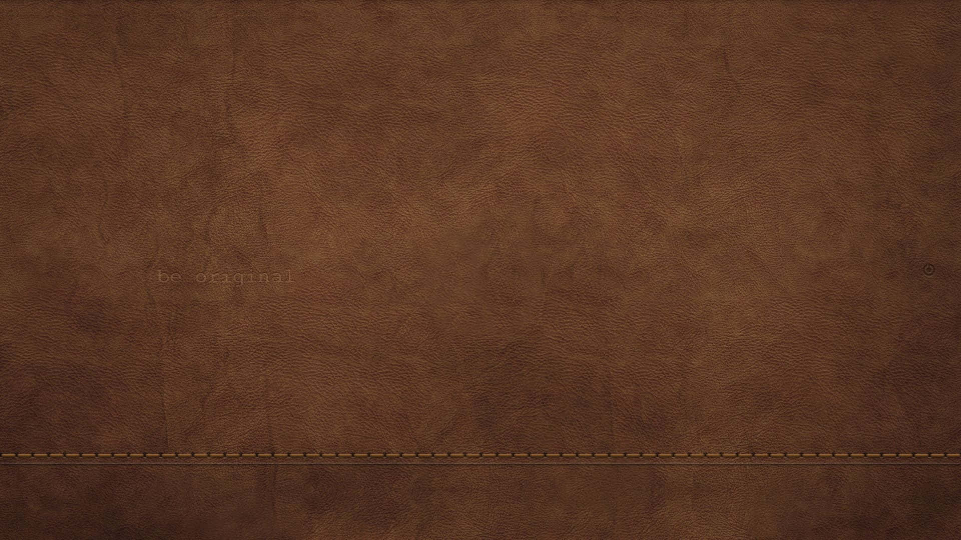 Luxurious Brown Leather Texture Wallpaper