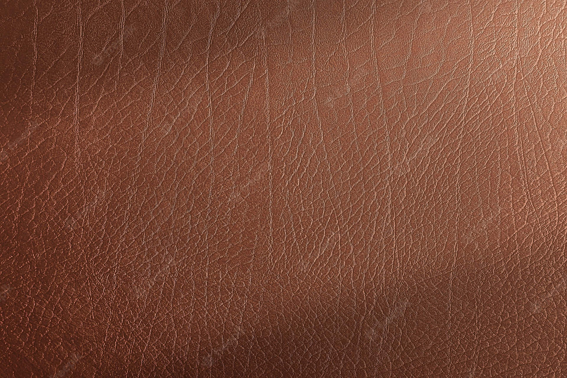 Brown Leather Texture Zoomed In Wallpaper