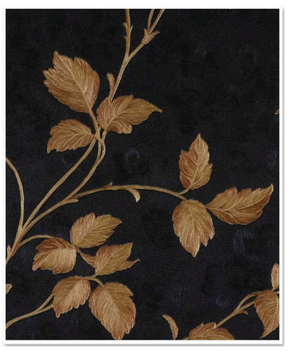 A close-up of fallen brown leaves Wallpaper