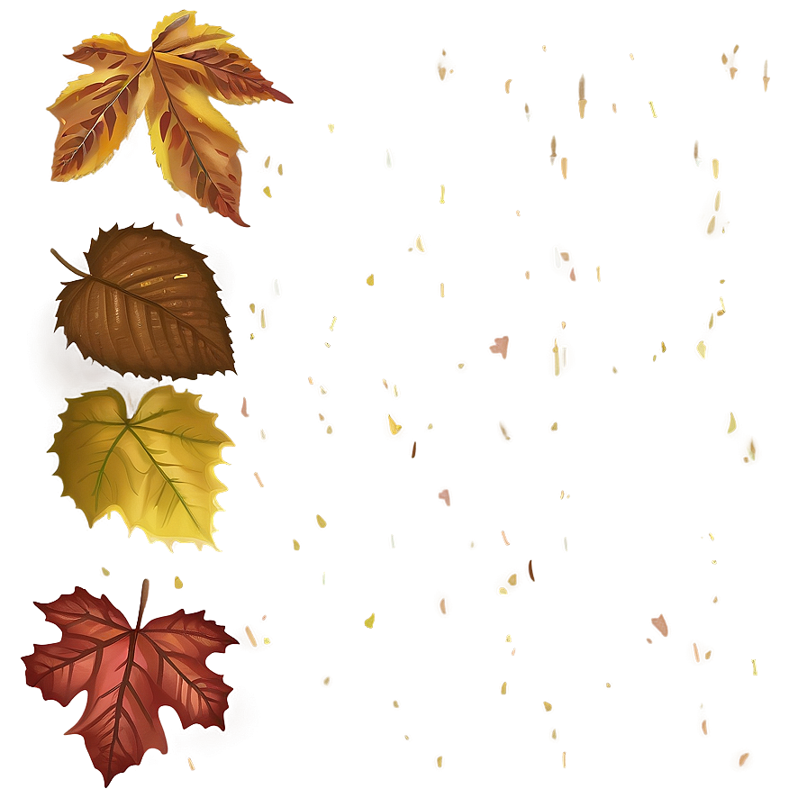 Brown Leaves Falling Png 44 PNG