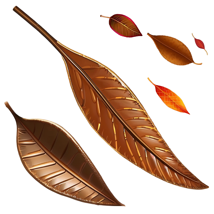 Brown Leaves Falling Png 45 PNG