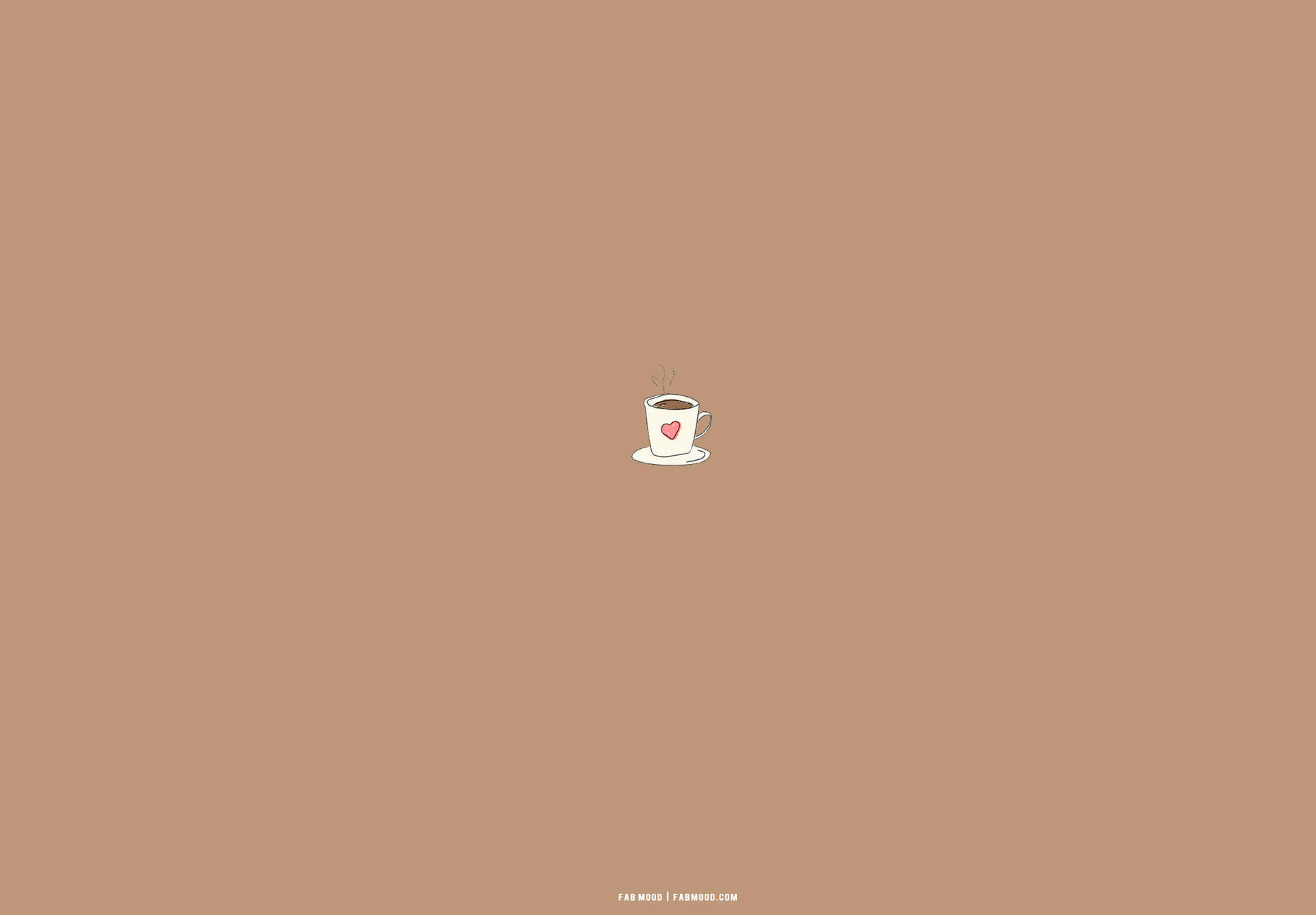Brown Minimalist Coffee Aesthetic Picture