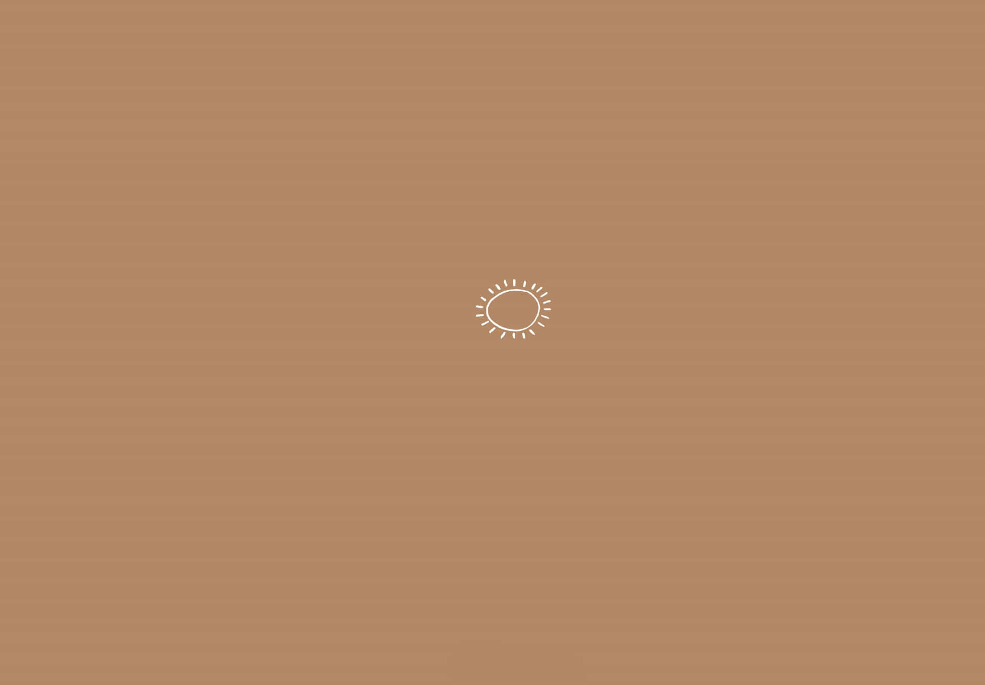A Brown Background With A Sun On It Wallpaper