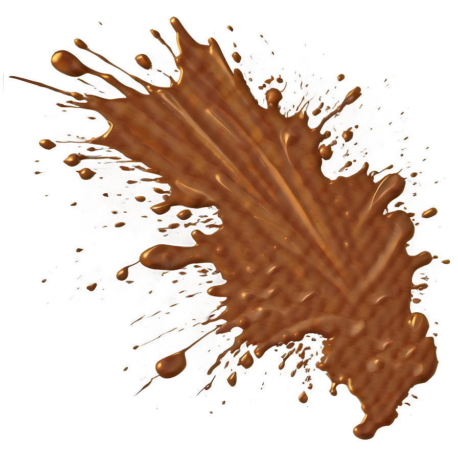 Brown Paint Splatter Png Slq75 PNG