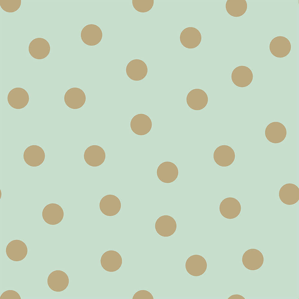 Subtle Brown Polka Dot Wallpaper Wallpaper