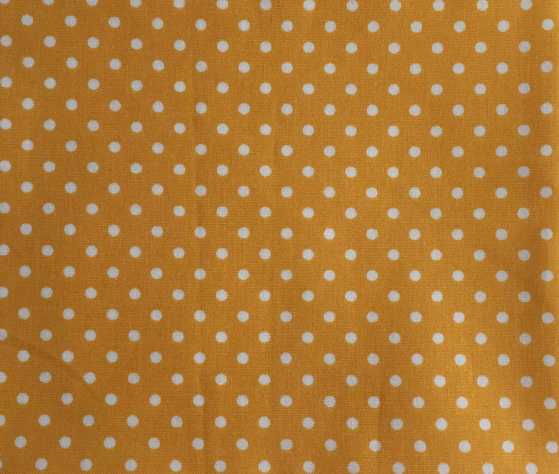 Elegant Brown Polka Dot Pattern Wallpaper