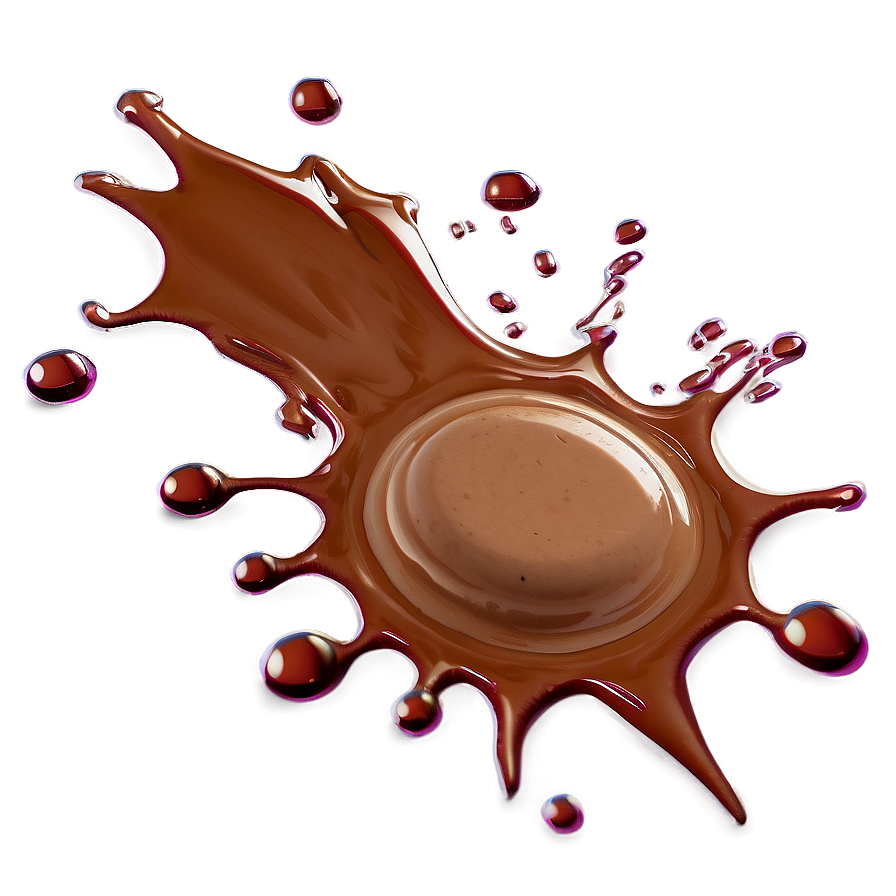 Brown Splat Png 06122024 PNG