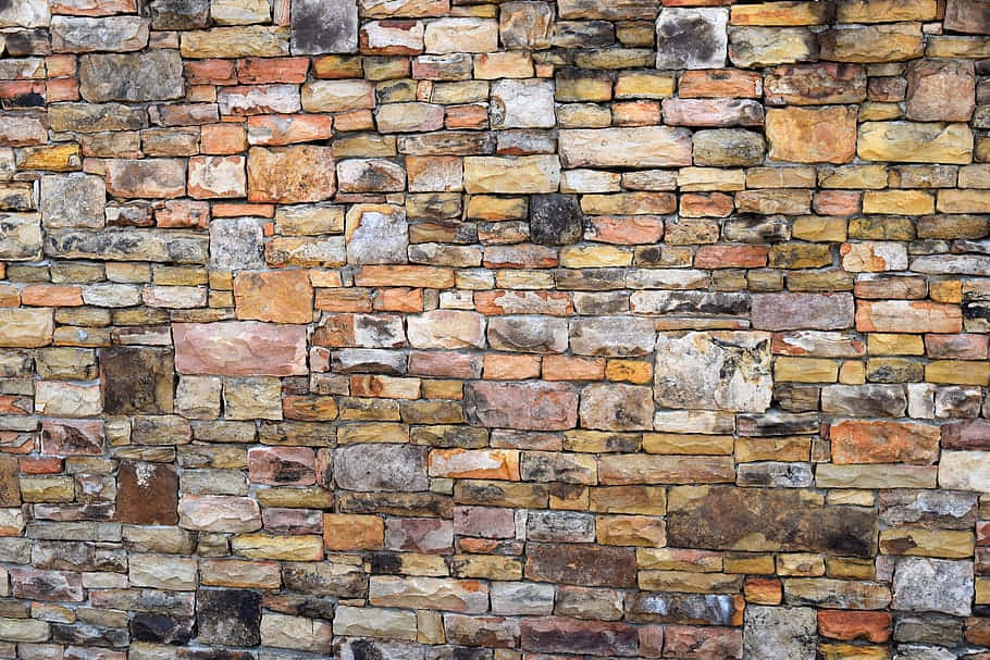 Caption: Beautiful Brown Stone Texture Wallpaper