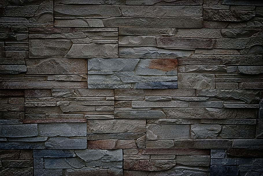 Stunning Brown Stone Texture Wallpaper