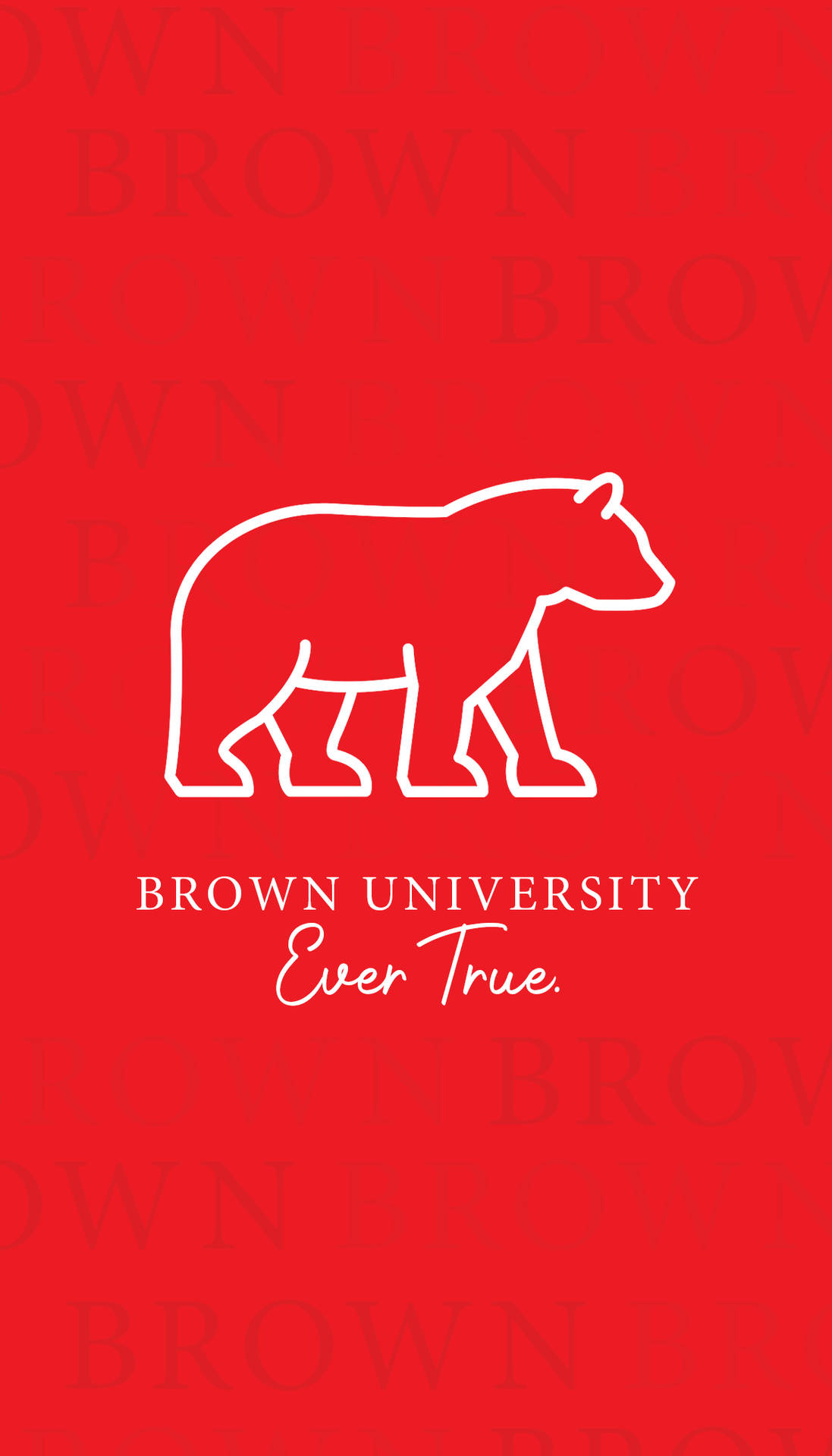 Brown University In Red Word Background Wallpaper