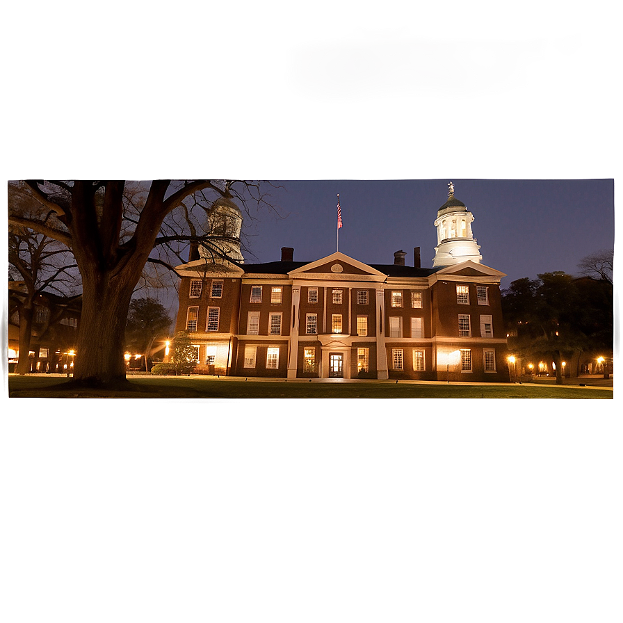 Brown University Night View Png 11 PNG
