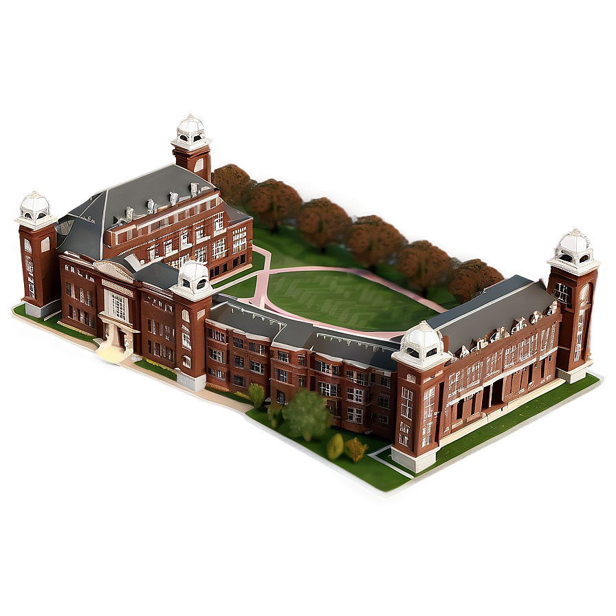 Brown University Quad Aerial View Png 06252024 PNG